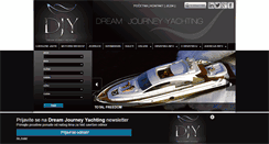 Desktop Screenshot of dream-journey-yachting.com
